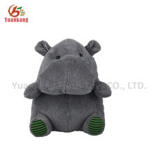 20cm petite taille bleu peluche hippo animal en peluche